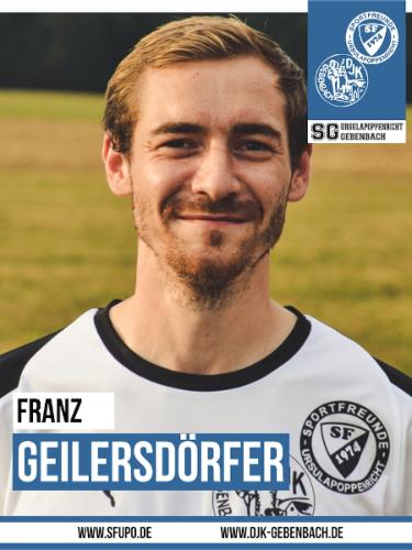 Avatar Bild für Franz Geilersdörfer